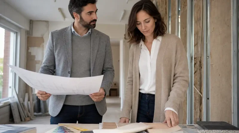 Arquitecto o interiorista para una reforma: cuál necesitas